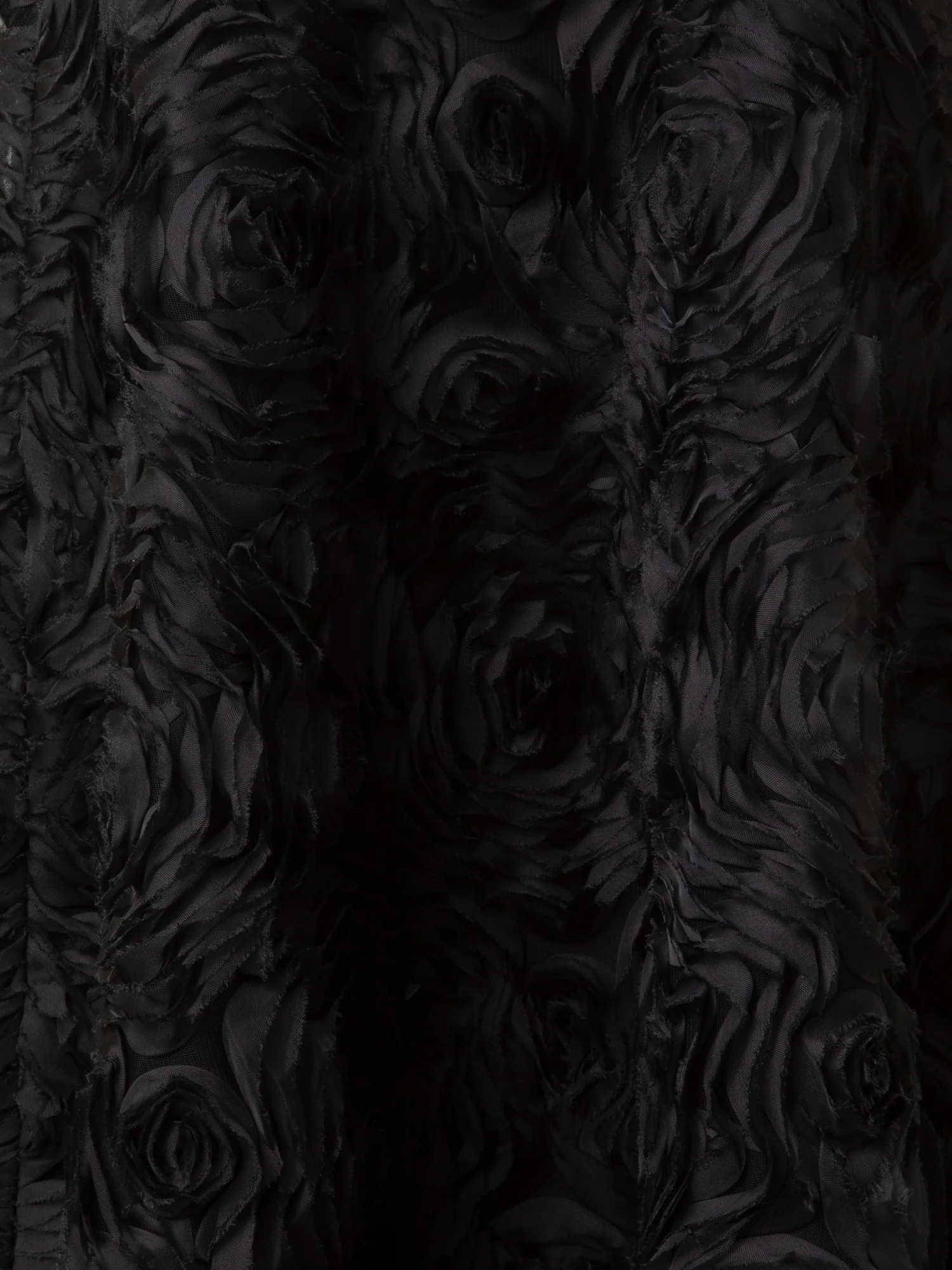 A-Line Midi Skirt with 3D Carnation Embroidery - Image 6