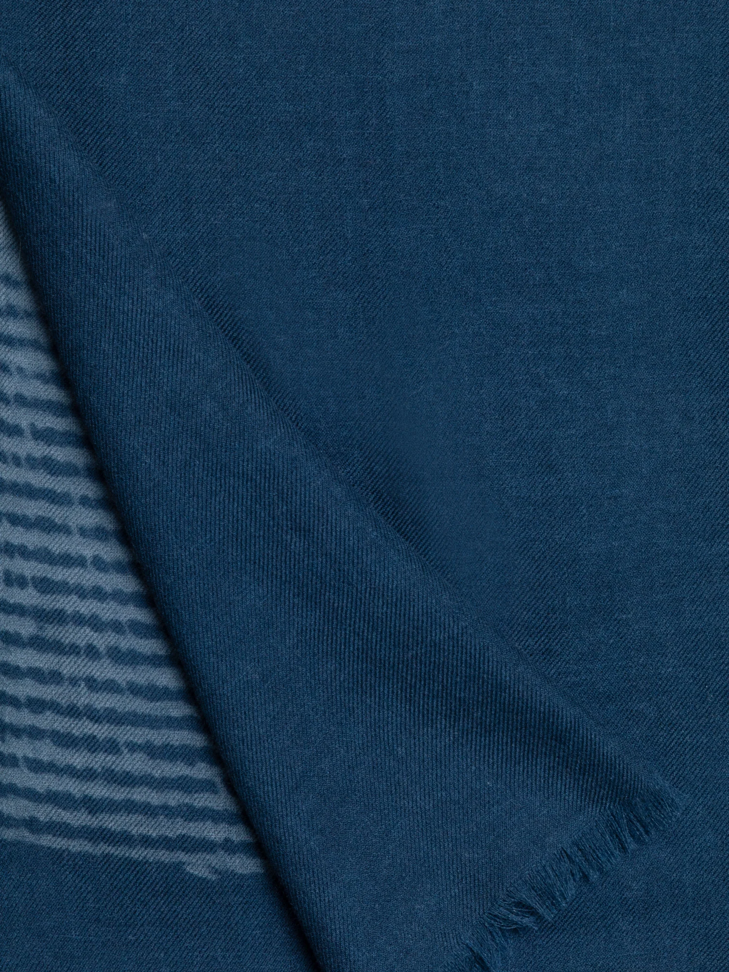 Cashmere Scarf in Zigzag Print - Image 4