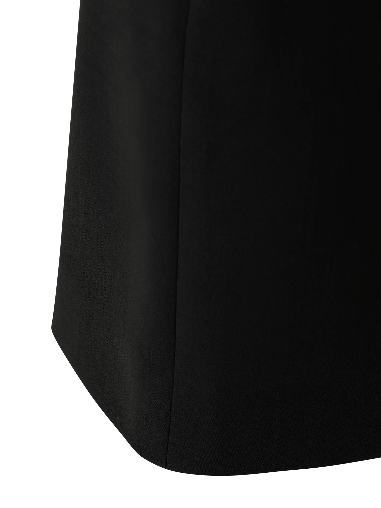 Wool Double-Face Pencil Skirt with Zip Pockets - Image 4