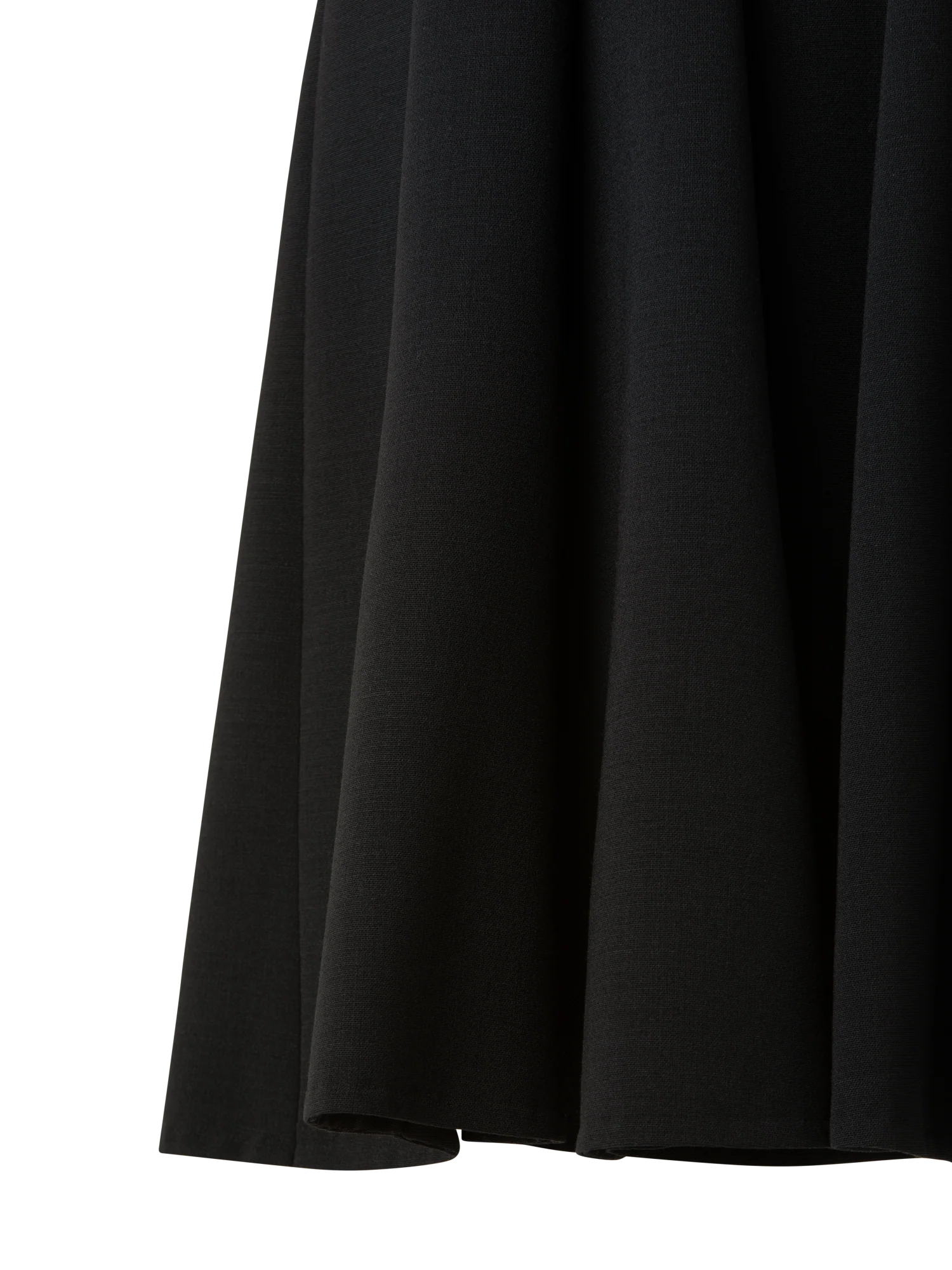 Wool Double-Face Dress with Skaters Pleats - Image 5