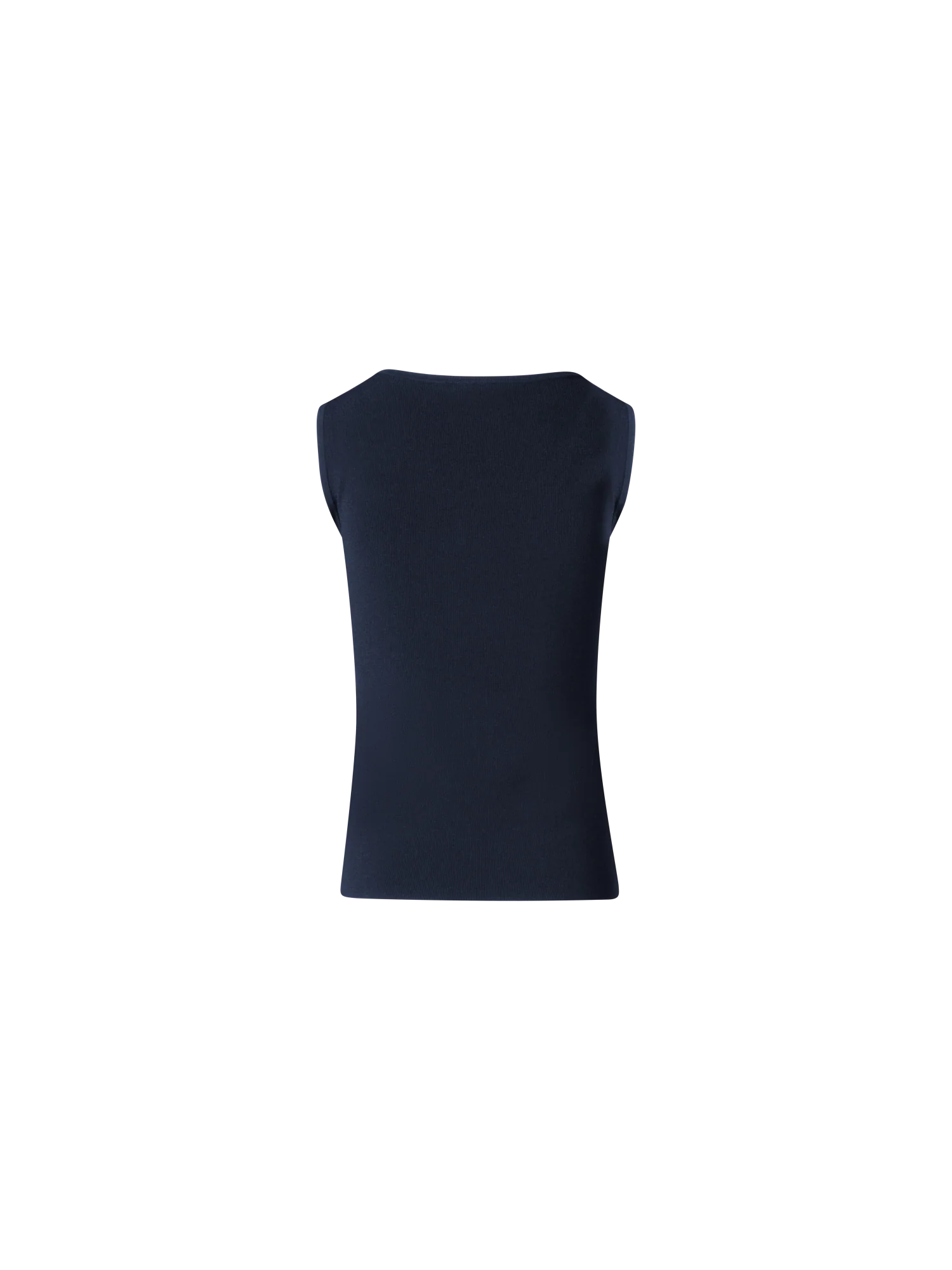 Fitted Knit Tank Top - Image 3
