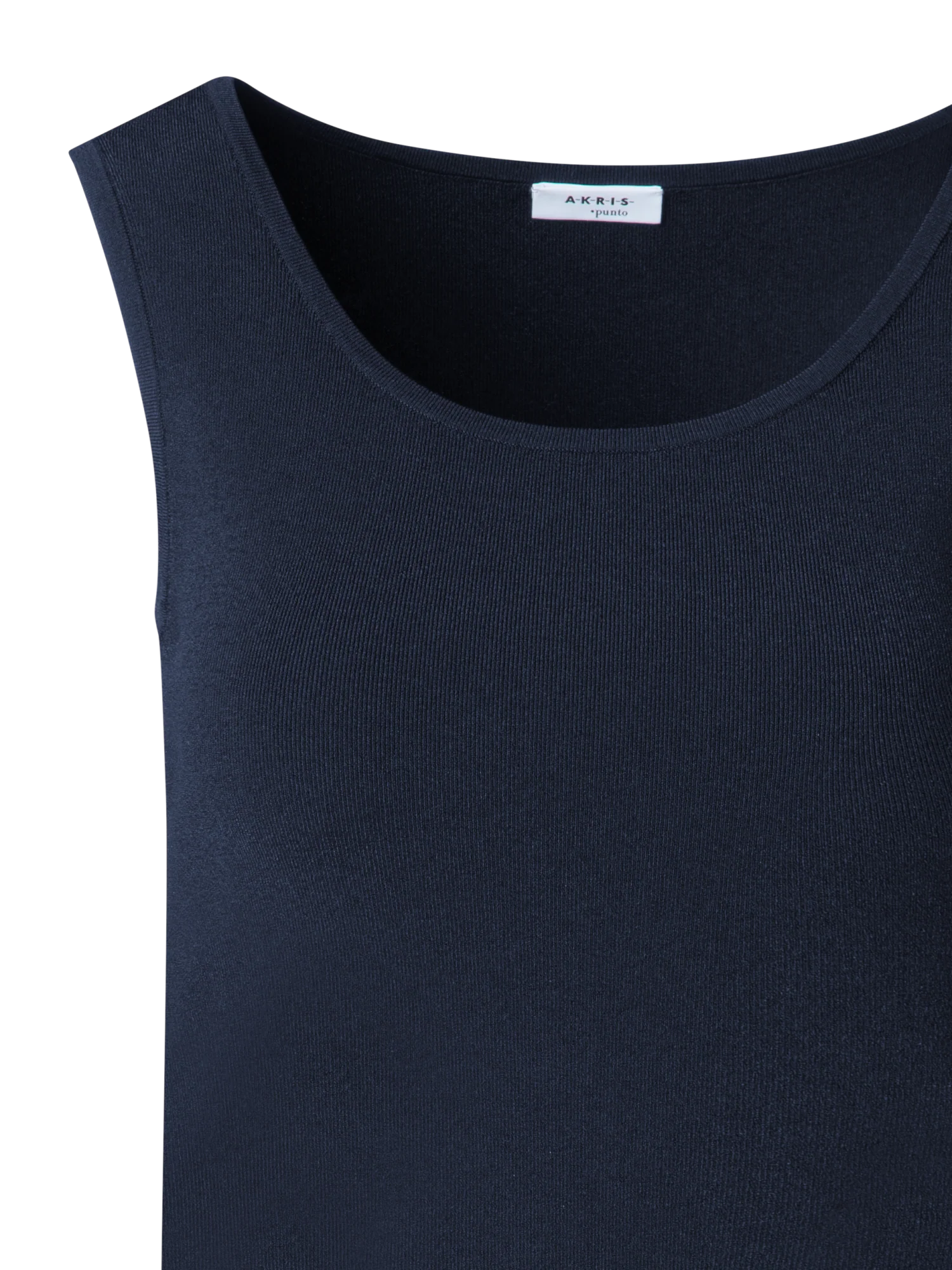 Fitted Knit Tank Top - Image 4