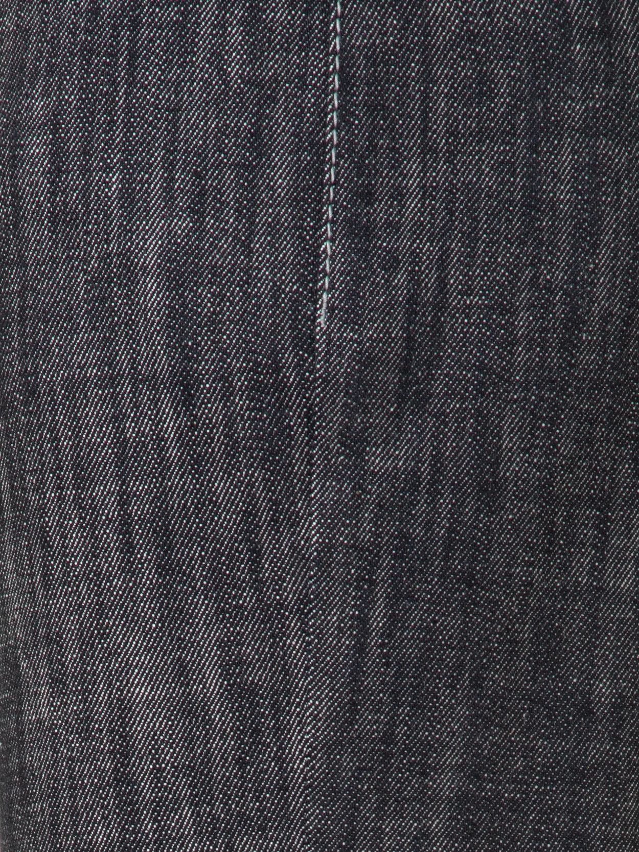 High Waisted Flared Cotton Denim Pants - Image 6
