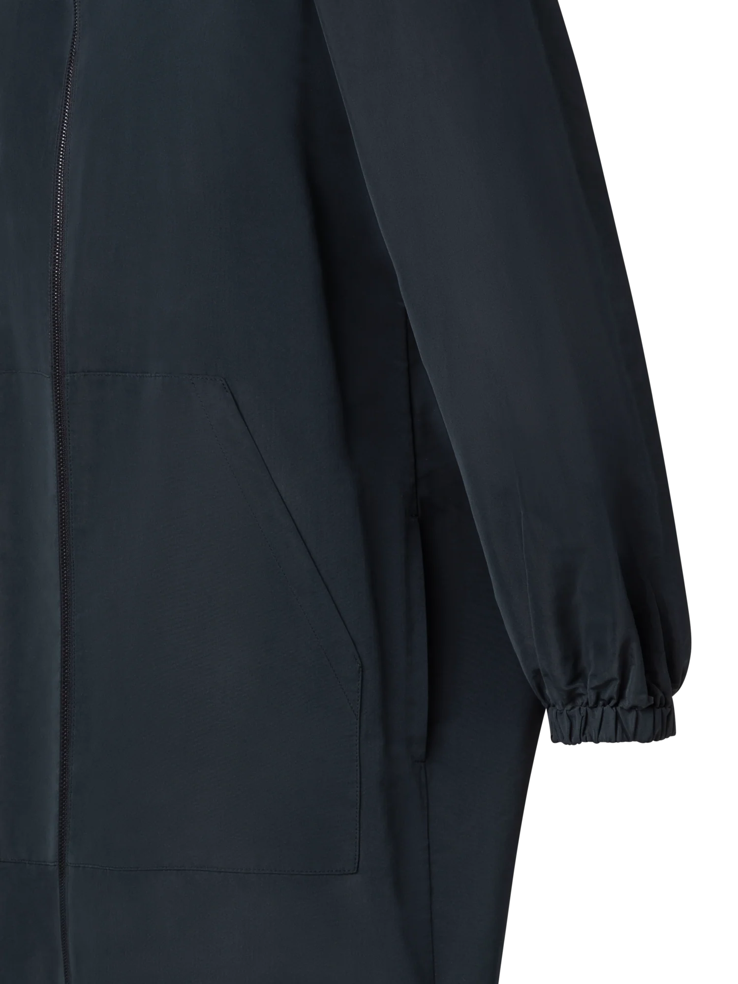 Water-Repellent Silk Taffeta Parka - Image 3