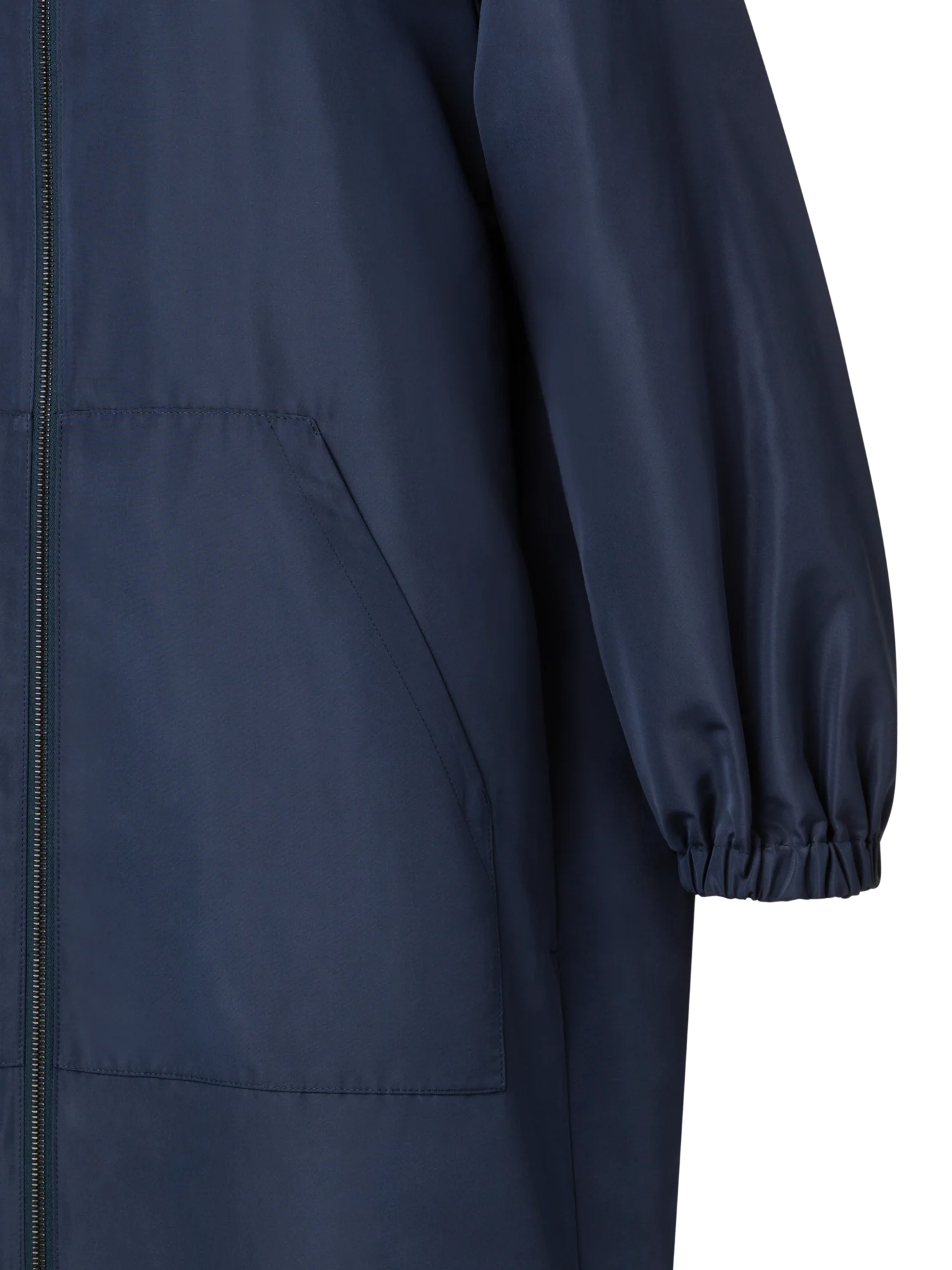 Water-Repellent Silk Taffeta Parka - Image 3