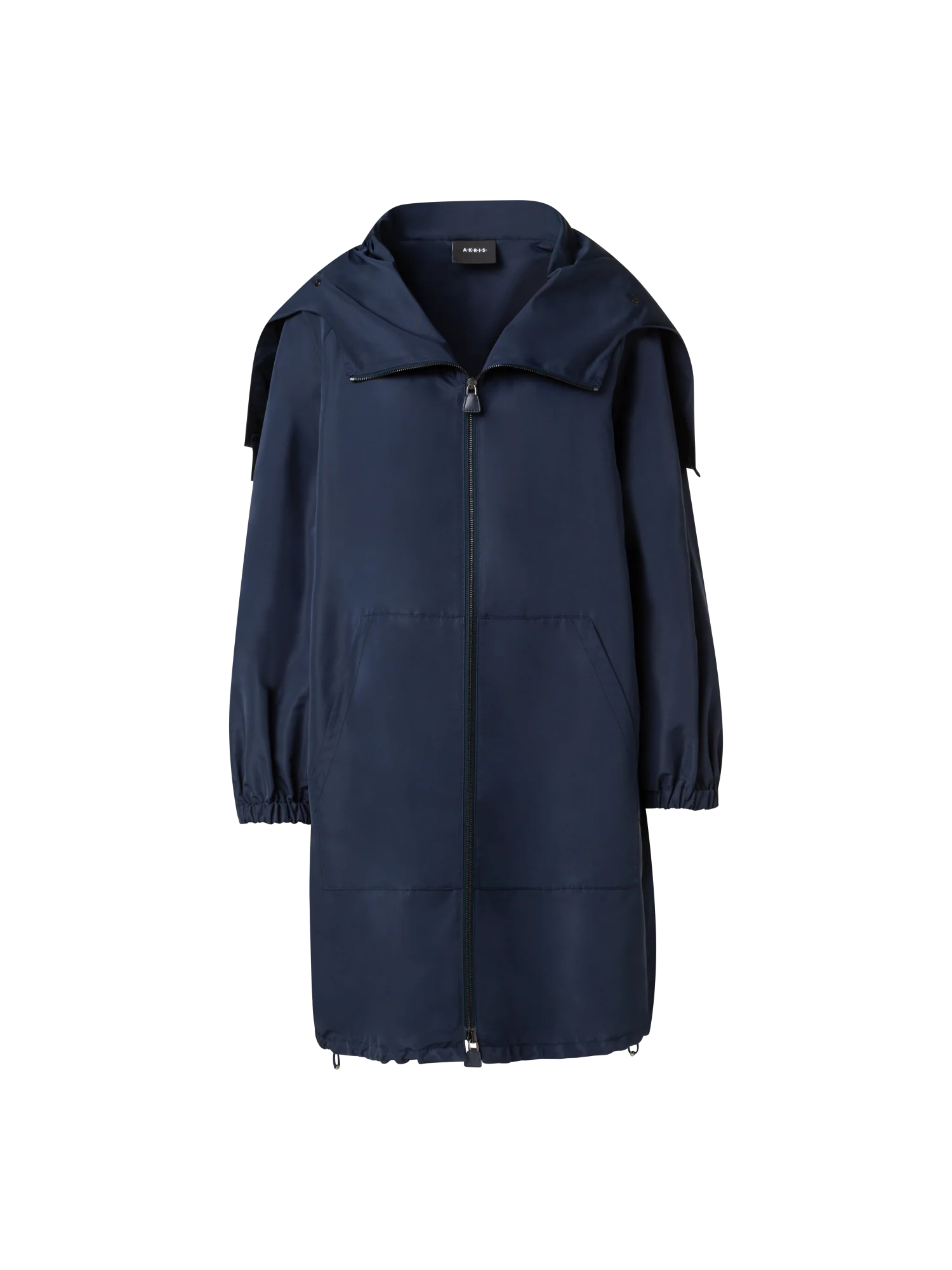 Water-Repellent Silk Taffeta Parka - Image 6