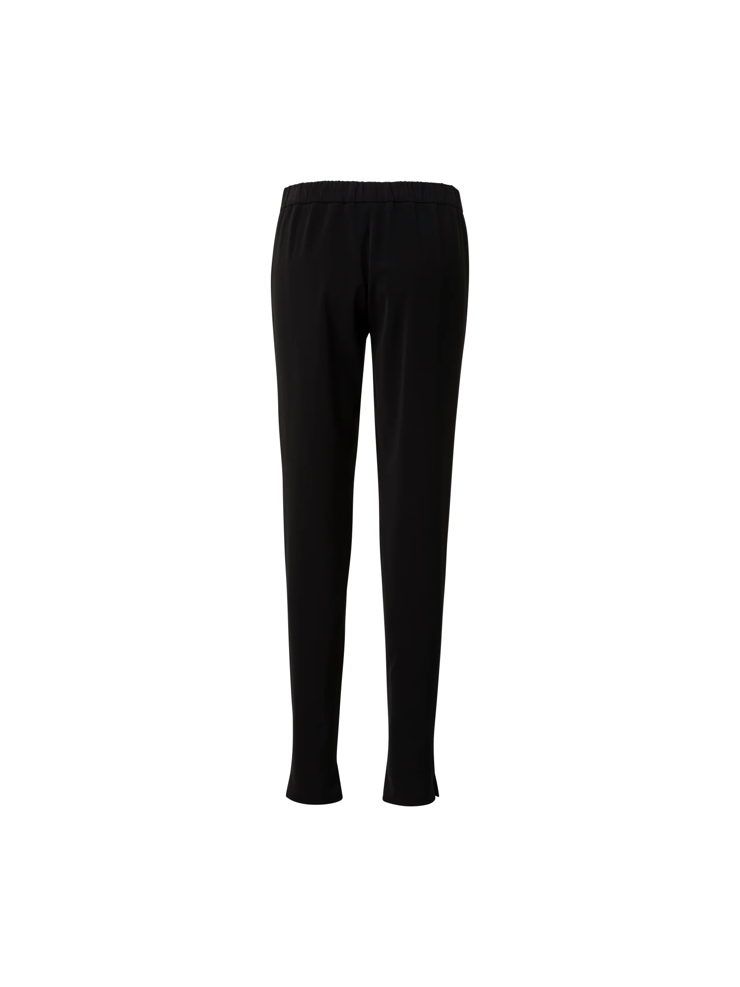 Tapered Lasercut Crêpe Pants with Slits - Image 3