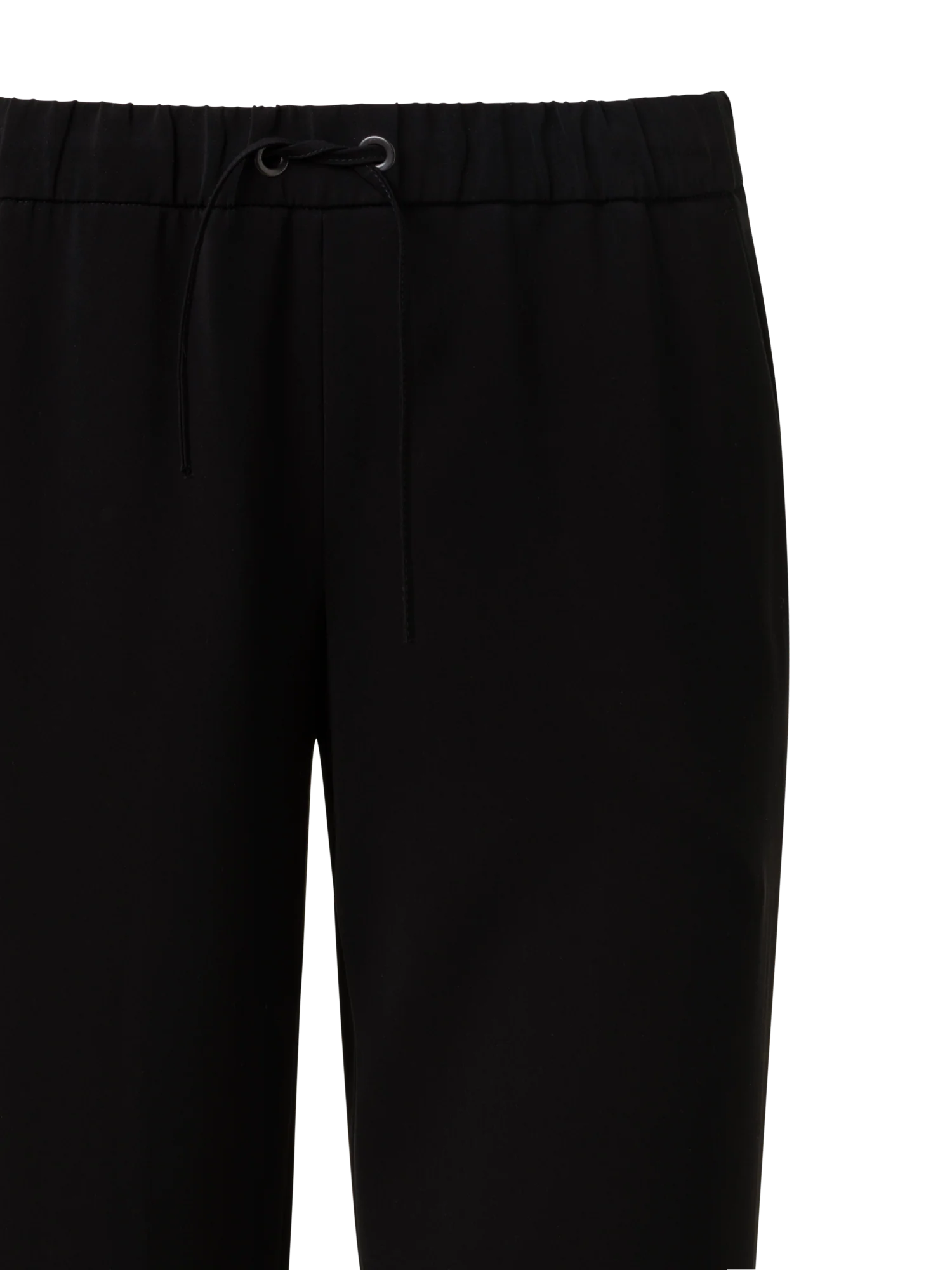 Tapered Lasercut Crêpe Pants with Slits - Image 4