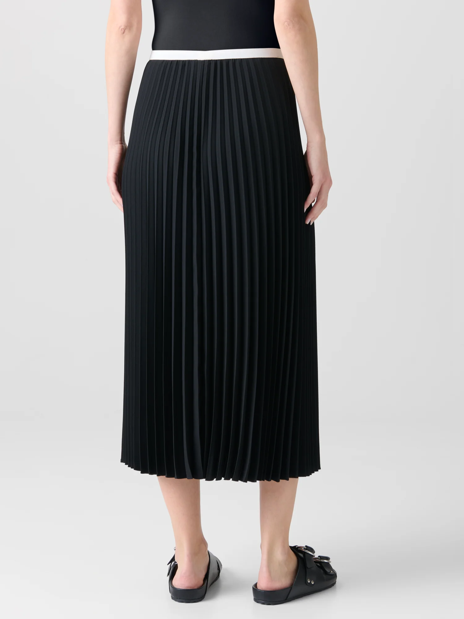 Plissé Midi Skirt - Image 5