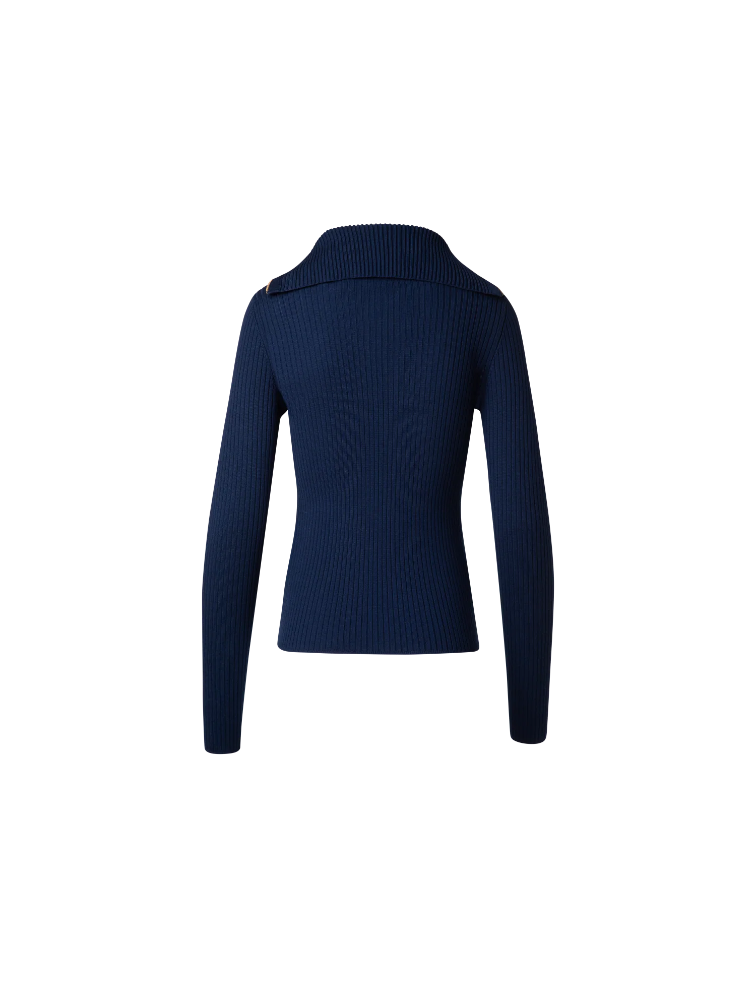 Ribbed Merino Sweater with XL-Collar - Image 4