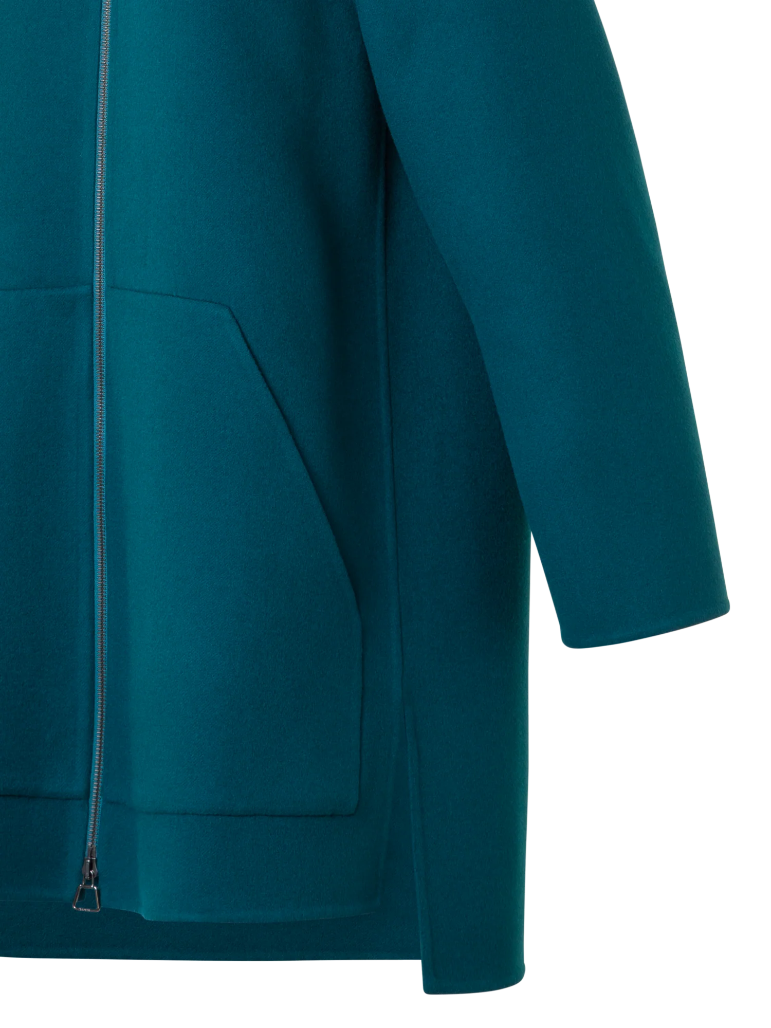 Short Cashmere Double-Face Coat - Image 3