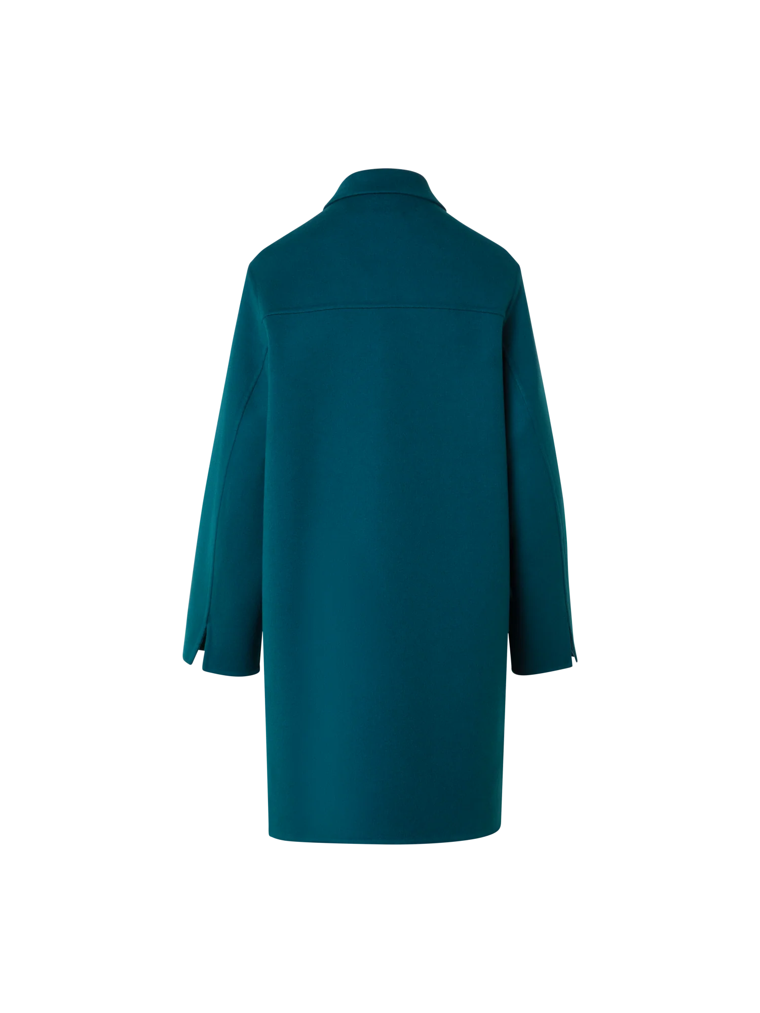 Short Cashmere Double-Face Coat - Image 4