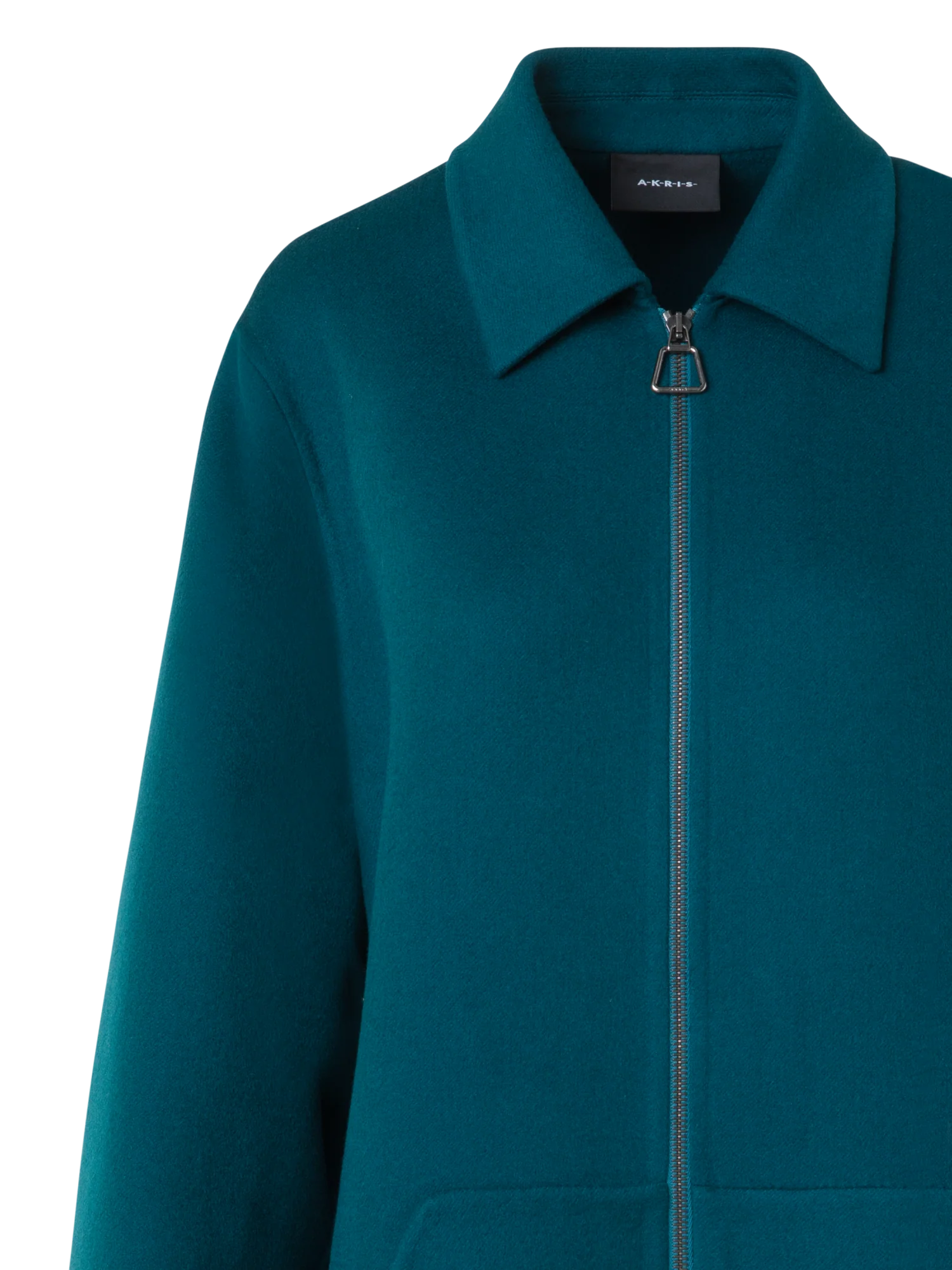 Short Cashmere Double-Face Coat - Image 5