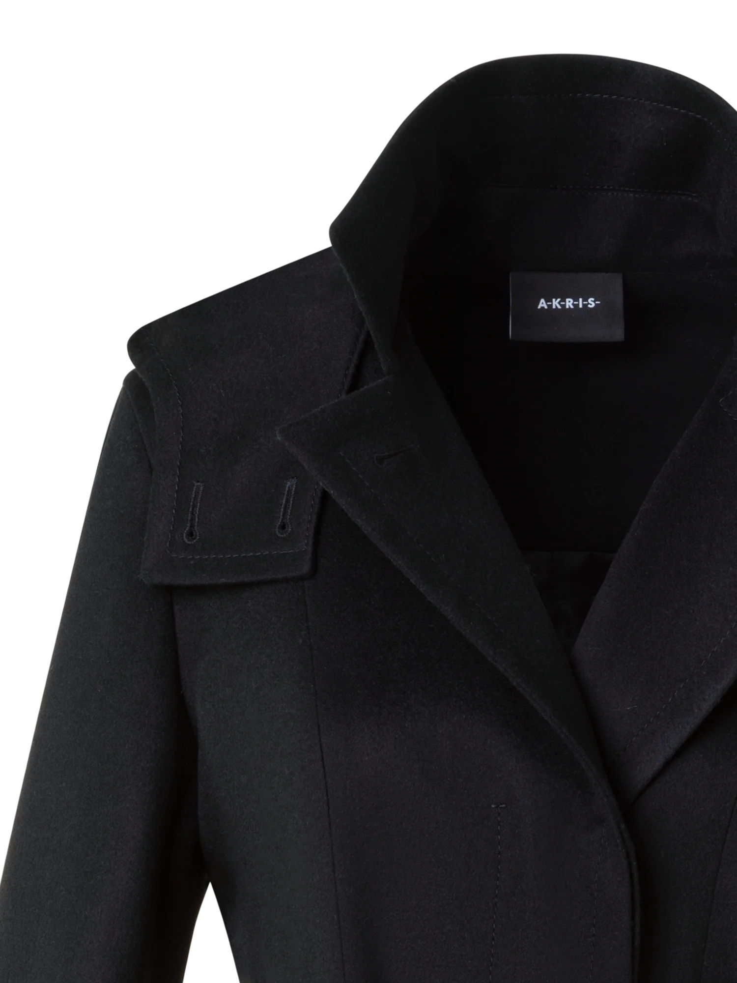 Short Cashmere Storm-System® Trench Coat - Image 3