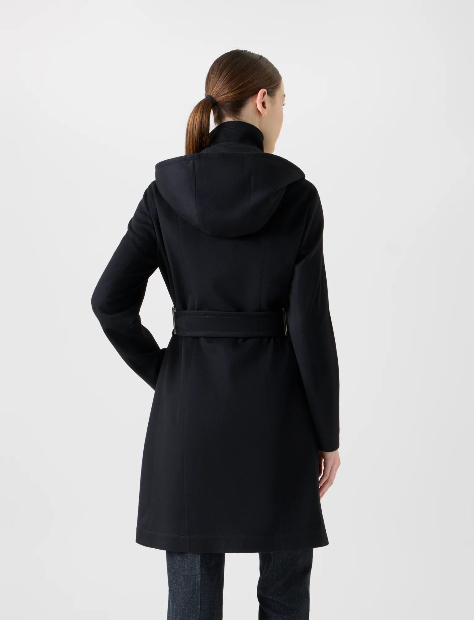 Short Cashmere Storm-System® Trench Coat - Image 7