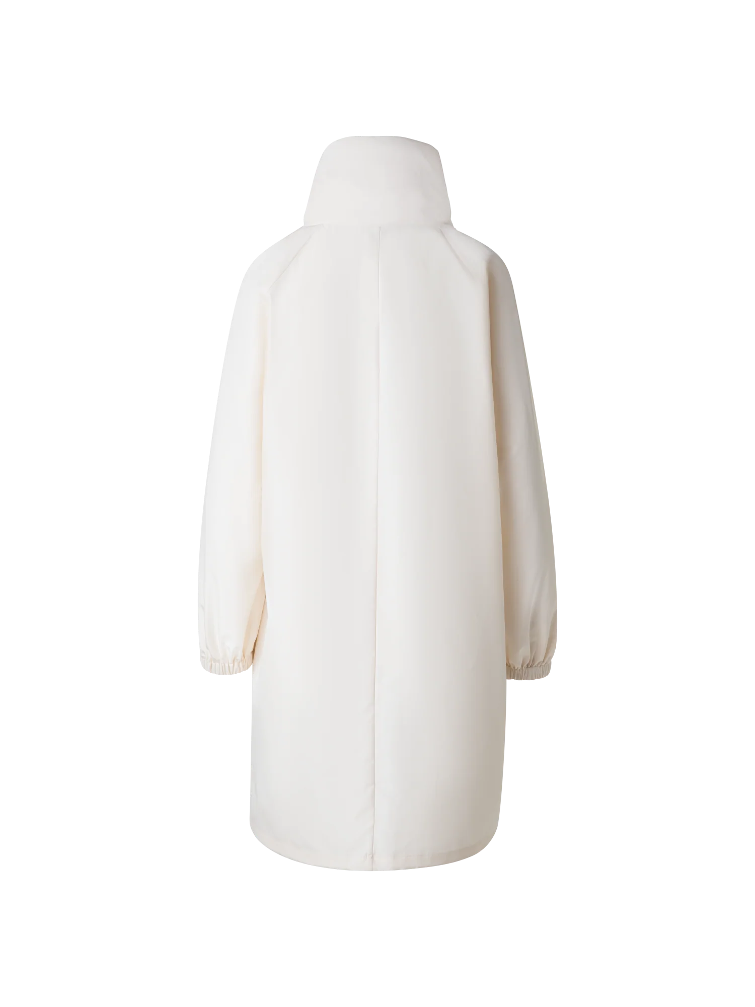 Silk Taffeta Parka with Hood - Image 3