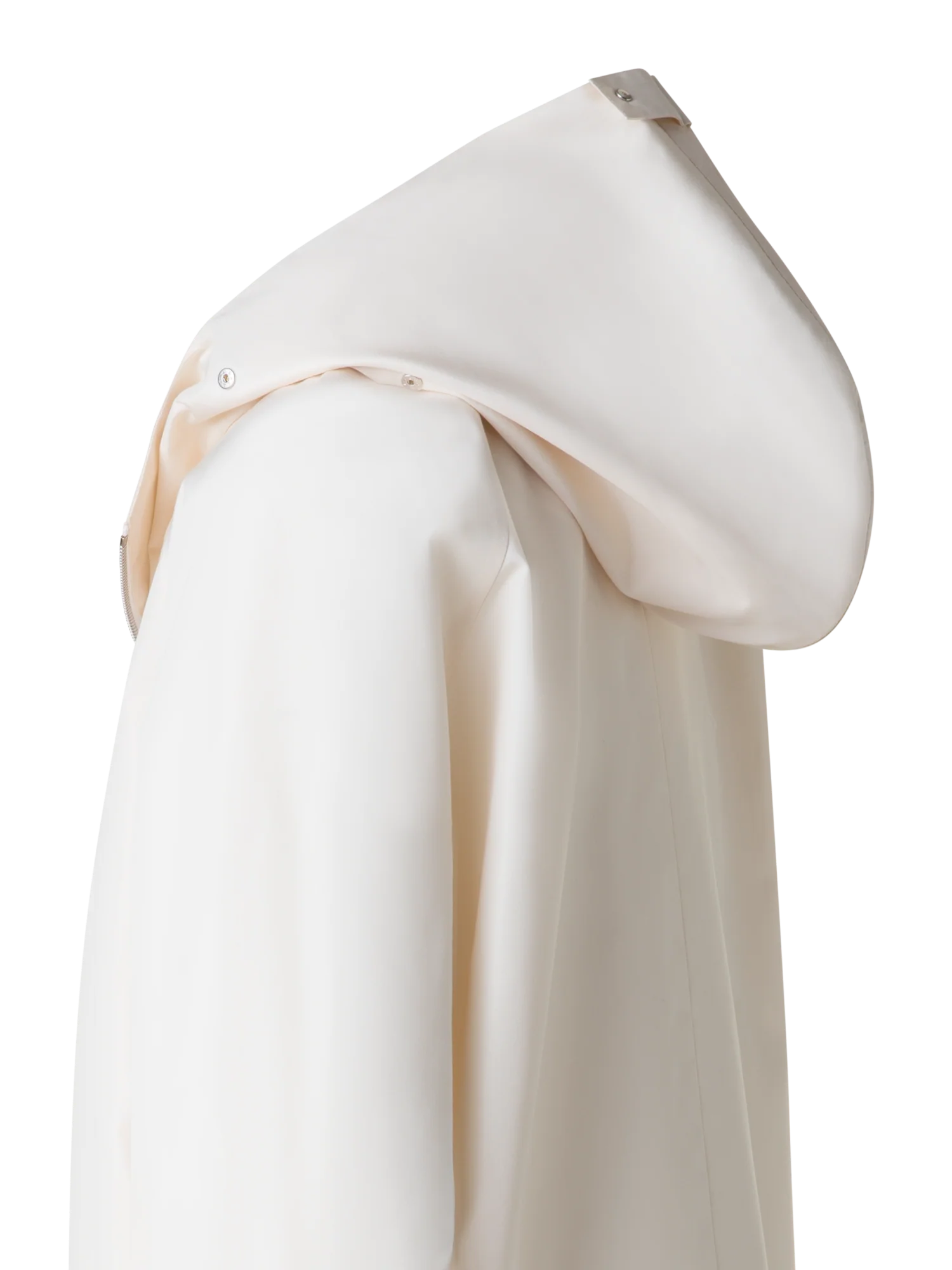 Silk Taffeta Parka with Hood - Image 4