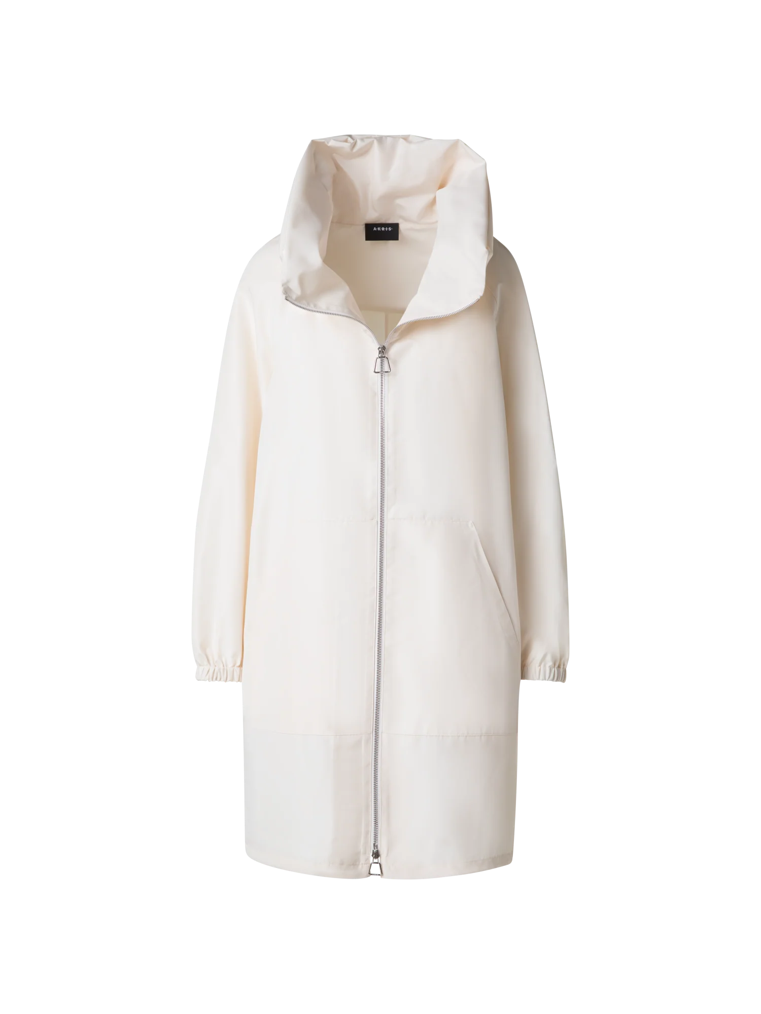 Silk Taffeta Parka with Hood - Image 5