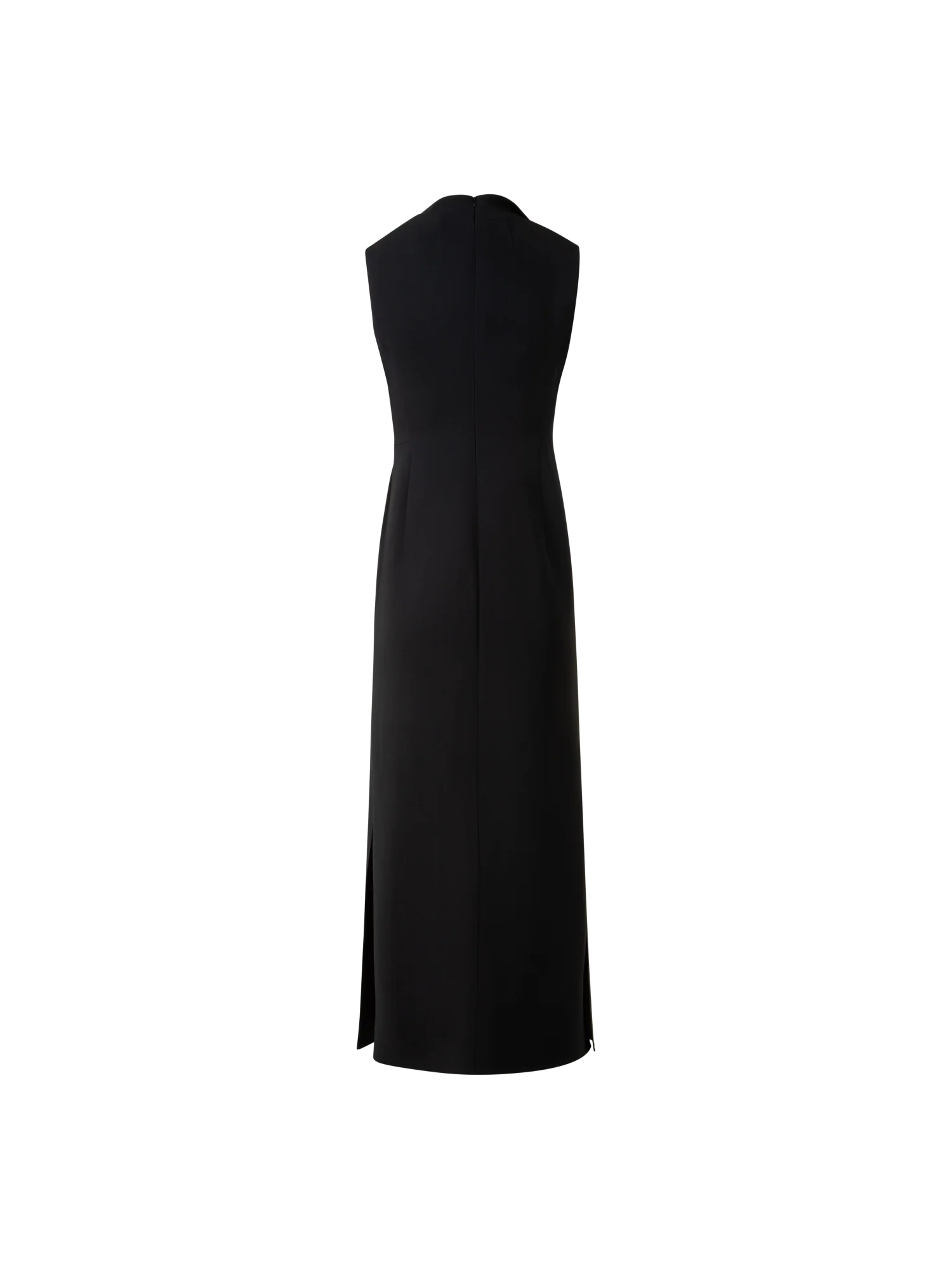 Sleeveless Blazer Dress in Wool Double-Face - Image 4