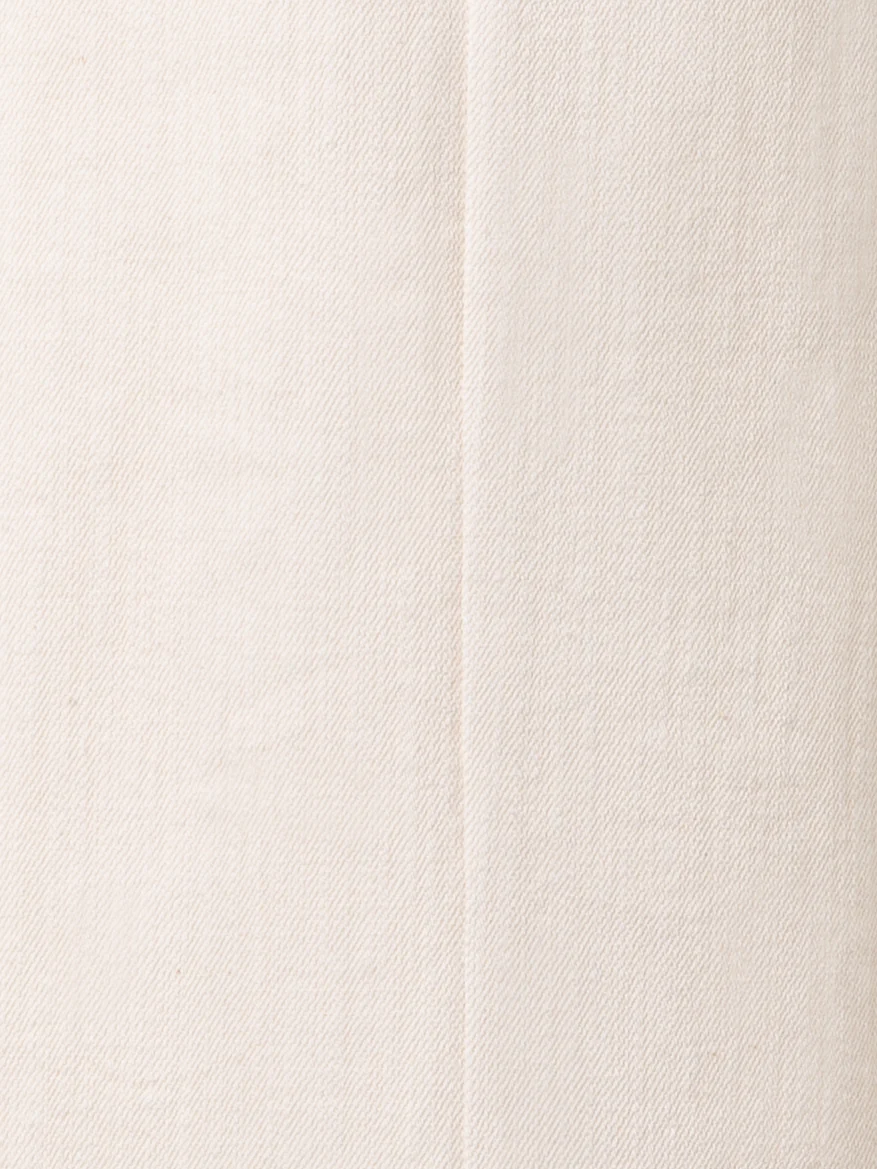 Wide Cotton Wool Denim Pants - Image 6
