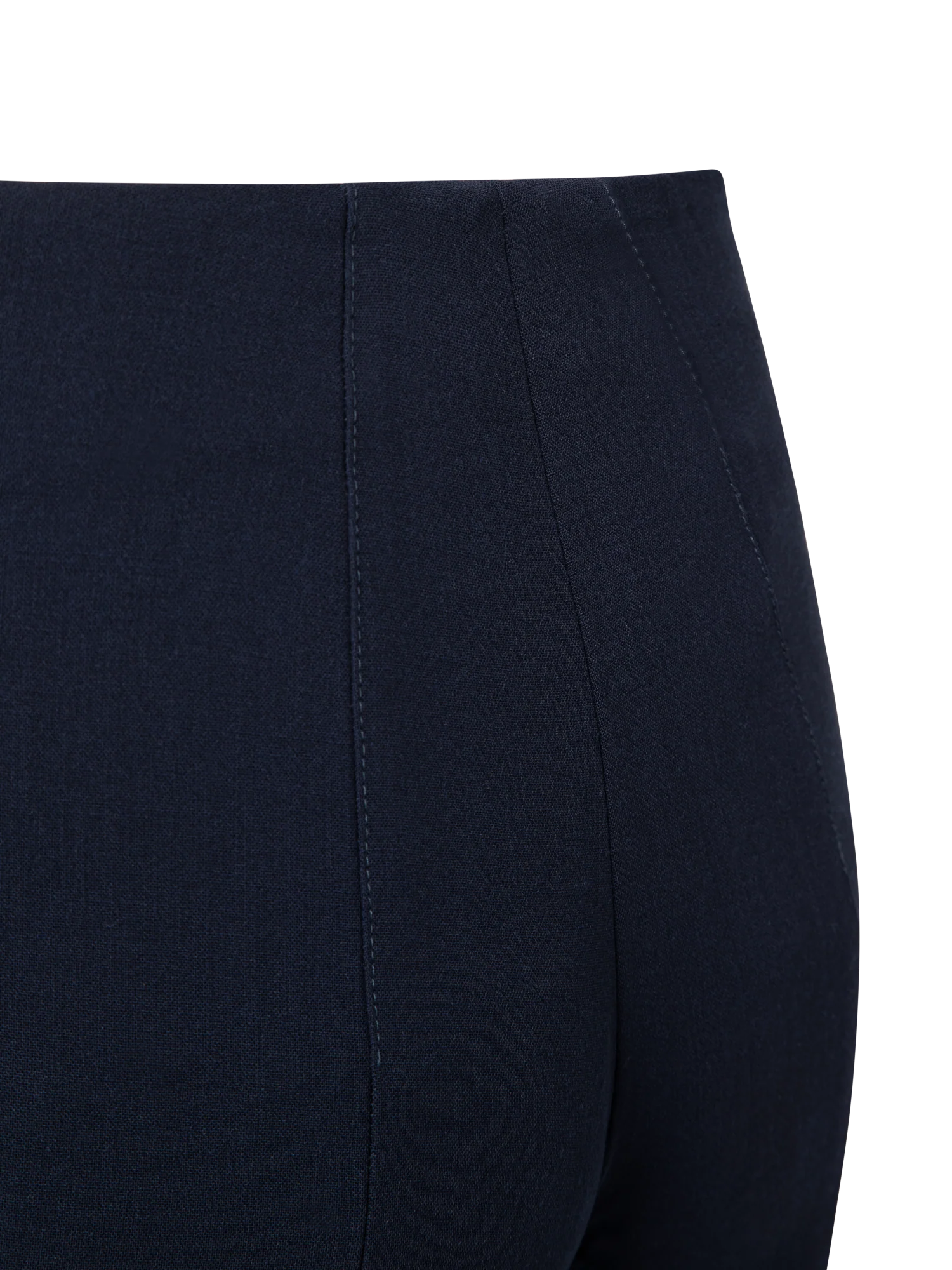 Slim Wool Double-Face Pants - Image 4